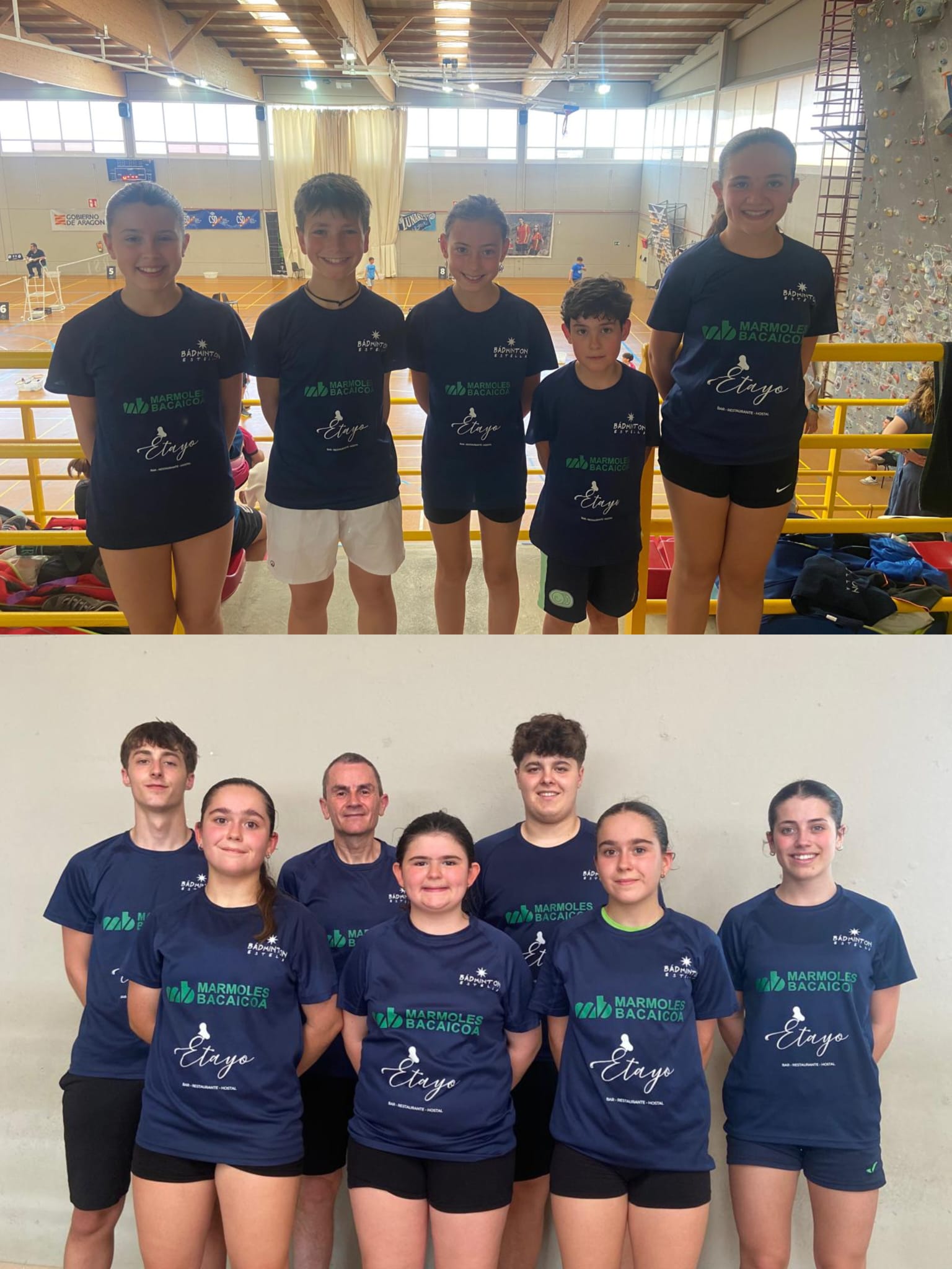 El Club B&aacute;dminton Estella, en el M&aacute;ster N4 de Asturias y en el Top TTR de Alfajar&iacute;n